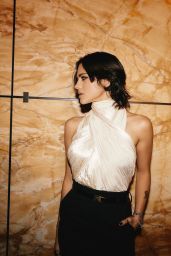 Sasha Calle - Saint Laurent Fashion Show Photo Shoot September 2023
