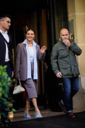 Selena Gomez - Arrives at the Bvlgari Hôtel in Paris 09/24/2023