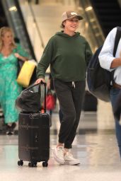 Shannen Doherty With a Hat and Sweats at LAX in LA 09/18/2023