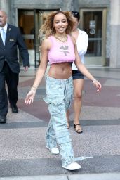 Singer Tinashe at Sony Records in New York 09/06/2023