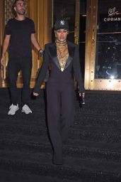 Teyana Taylor - Leaves the PrettyLittleThing Event in New York 09/05/2023