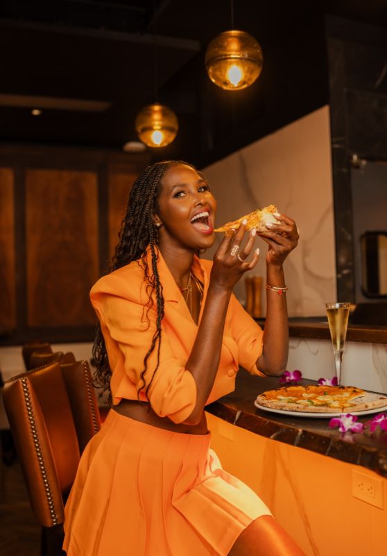 Ubah Hassan - Promo Shoot for Her Pizza Collaboration With Serafina, September 2023