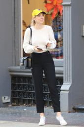 Vanessa Kirby in Casual Outfit in Manhattan’s Soho Neighborhood 09/16/2023