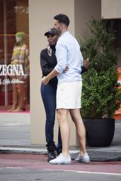 Venus Williams With Jannik Freese in Midtown in NYC 09/10/2023
