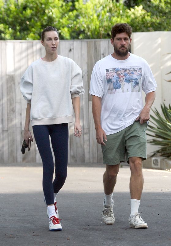Whitney Port With Her Husband in Los Angeles 09/01/2023