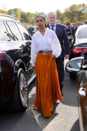 Yara Shahidi – Christian Dior Fashion Show in Paris 09/26/2023