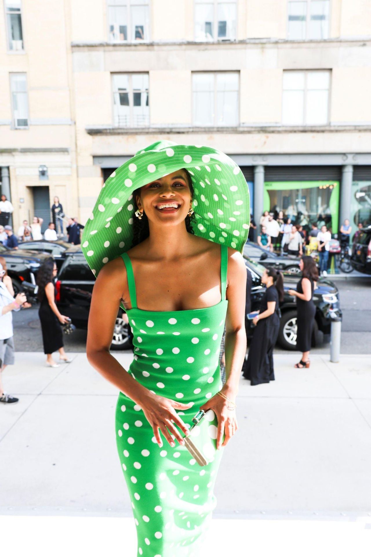 Zazie Beetz – Carolina Herrera Fashion Show in New York 09/12/2023