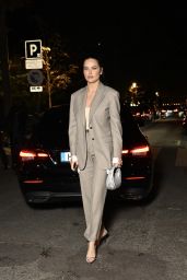 Adriana Lima - Arriving at the Miu Miu After Party in Paris 10/03/2023