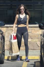 Alison Brie in Sporty Attire - Grocery Shopping in Los Feliz 10/20/2023