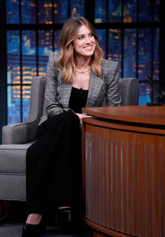 Allison Williams - Late Night With Seth Myers in New York 10/25/2023