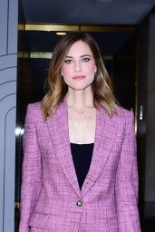 Allison Williams - Out in Midtown New York 10/15/2023