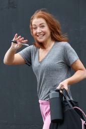 Alyson Hannigan - Leaves the DWTS Studio in Hollywood 09/30/2023
