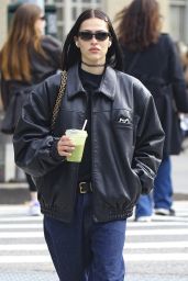 Amelia Hamlin - Out in New York 10/24/2023