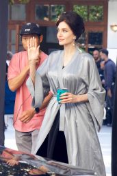 Angelina Jolie - "Maria Callas" Biopic Filming Set Near Athens 10/14/2023
