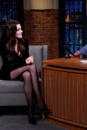 Anne Hathaway - Late Night With Seth Meyers 10/05/2023