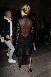 Ashley Roberts in a Sheer Dress Arriving at Attitude Awards in London 10/11/2023