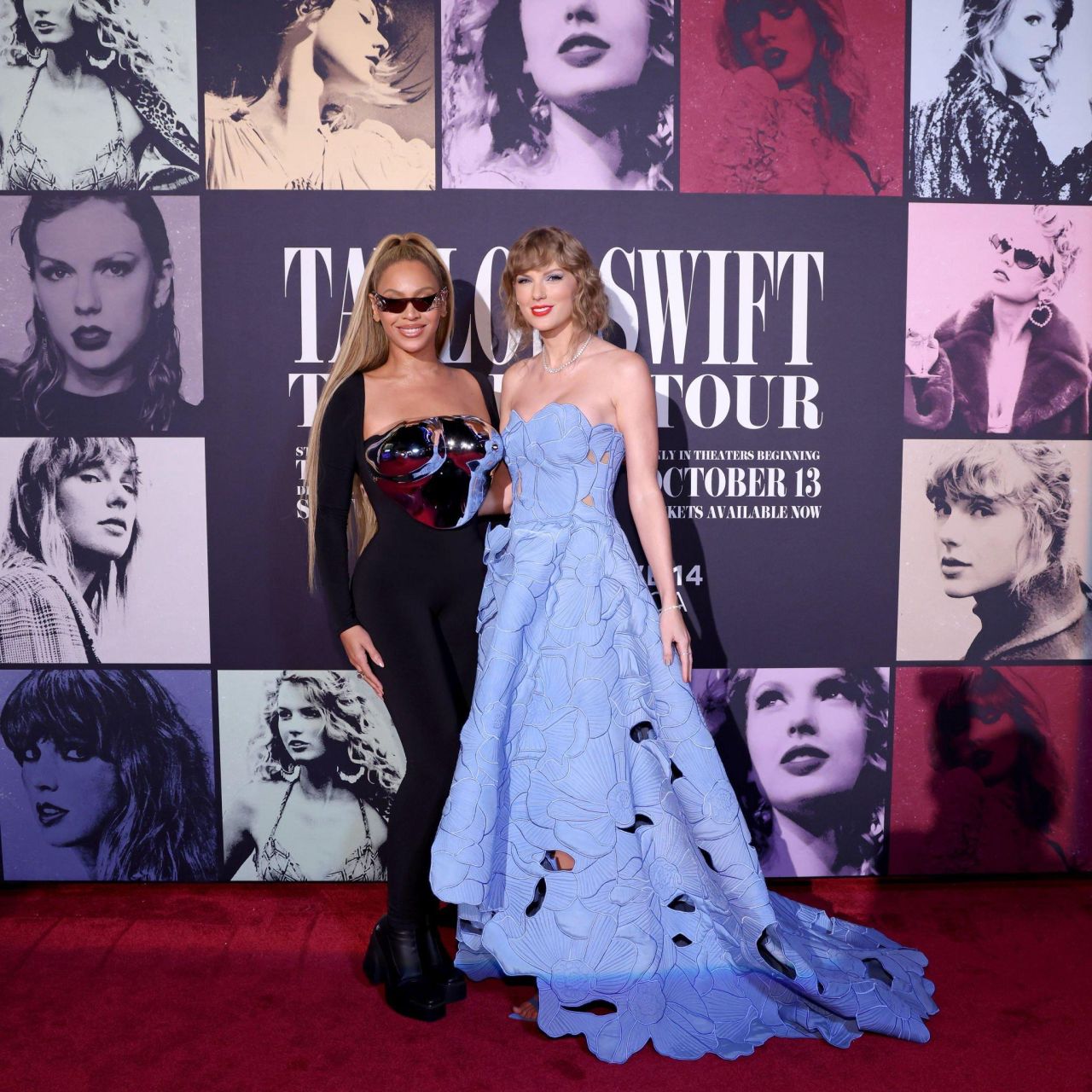 Beyonce and Taylor Swift "Taylor Swift The Eras Tour" Concert Movie