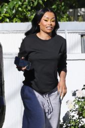 Blac Chyna at Raleigh Studios in Studio City 10/03/2023