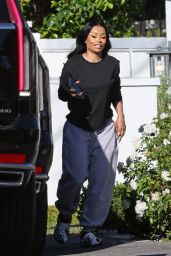 Blac Chyna at Raleigh Studios in Studio City 10/03/2023