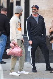 Blake Lively, Ryan Reynolds and Hugh Jackman - Out in New York City 10/12/2023