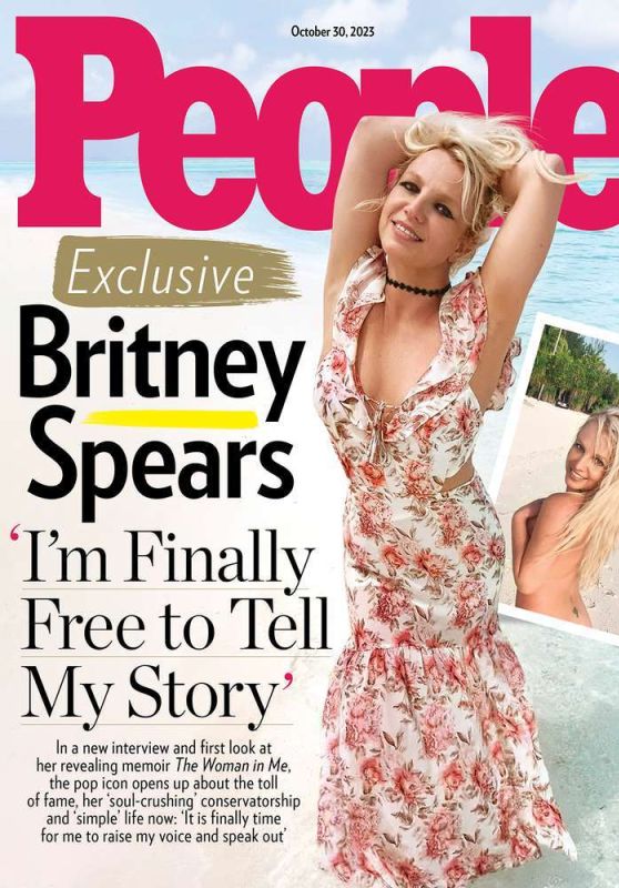 Britney Spears - People Magazine 10/30/2023 Cover and Photo