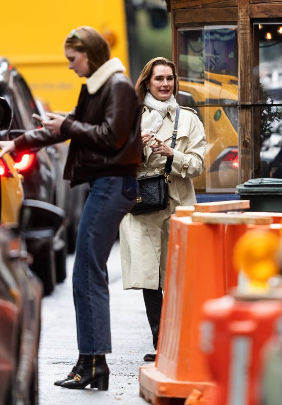 Brooke Shields and Daughter Grier Henchy - Out in New York 10/21/2023