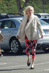 Carla Ferrigno - Exiting a Marshalls Store in LA 10/13/2023