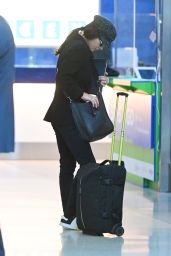 Catherine Zeta-Jones at JFK Airport in New York 10/11/2023