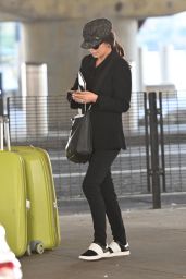 Catherine Zeta-Jones at JFK Airport in New York 10/11/2023