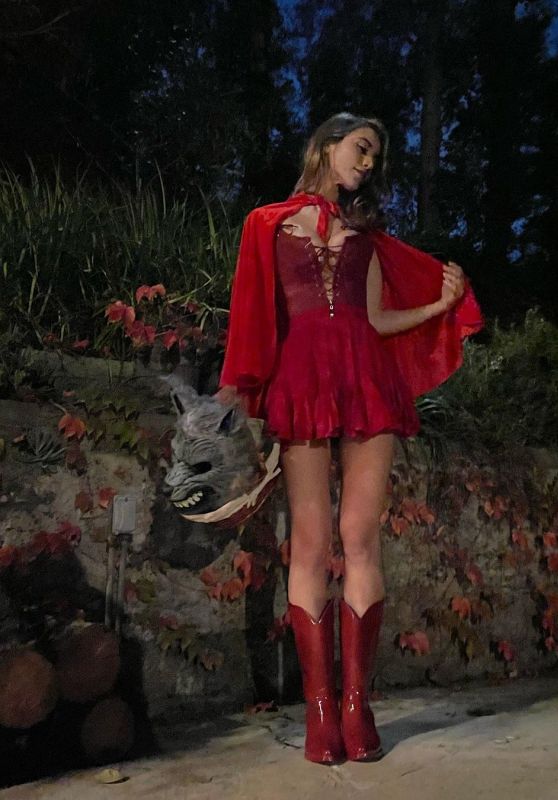 Caylee Cowan - Little Red Riding Hood Photo Shoot October 2023