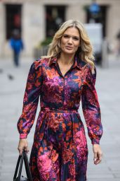 Charlotte Hawkins - Arriving for Her Classic FM Show in London 10/18/2023