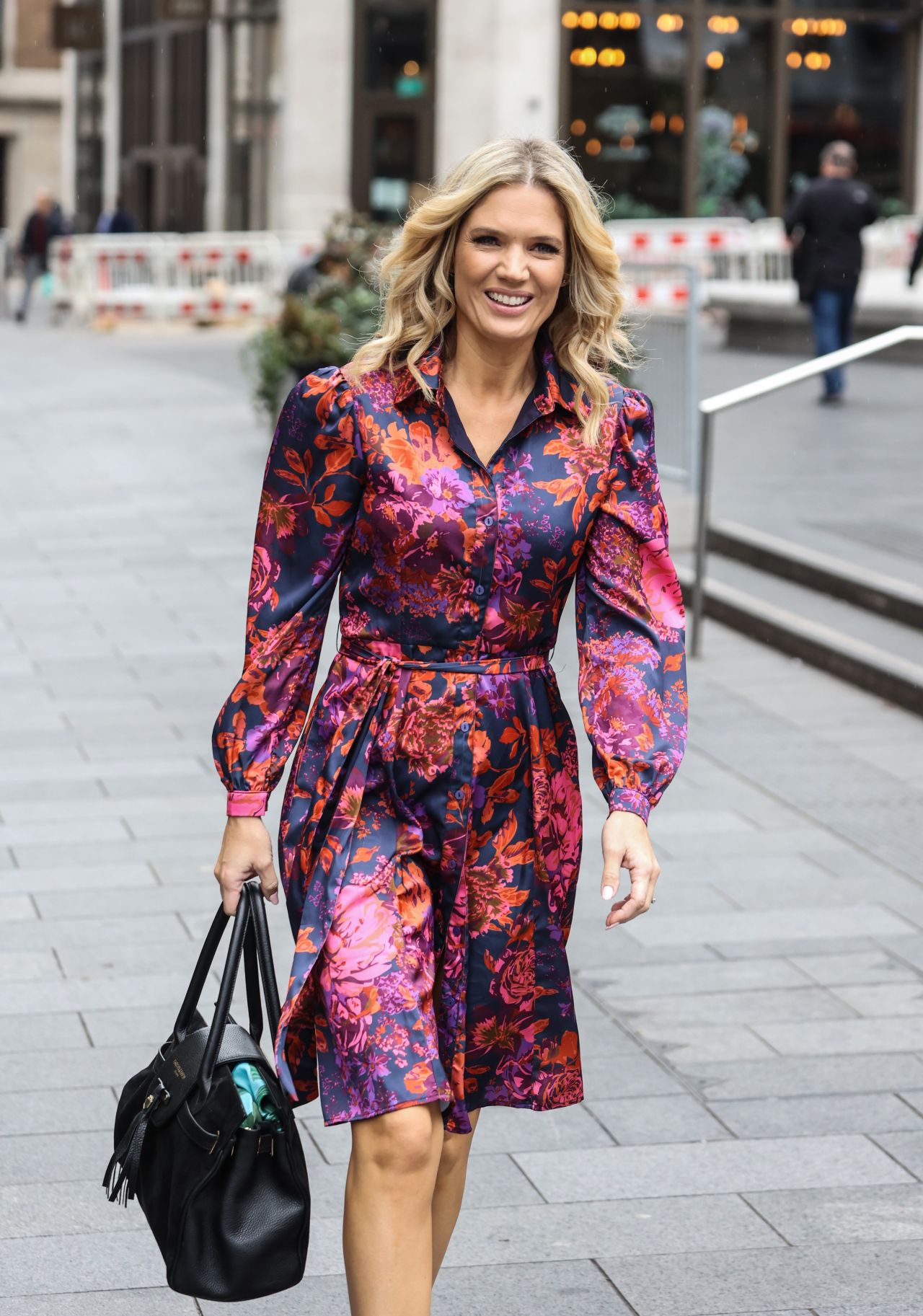 Charlotte Hawkins - Arriving for Her Classic FM Show in London 10/18 ...
