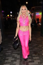 Chezza Blonde – PrettyLittleThing Haunted Mansion in London 10/26/2023
