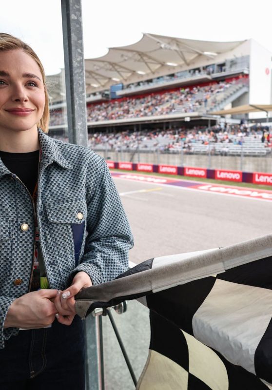 Chloe Moretz – F1 Academy Series in Austin at Circuit of The Americas 10/21/2023