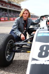 Chloe Moretz - F1 Academy Series in Austin at Circuit of The Americas 10/21/2023