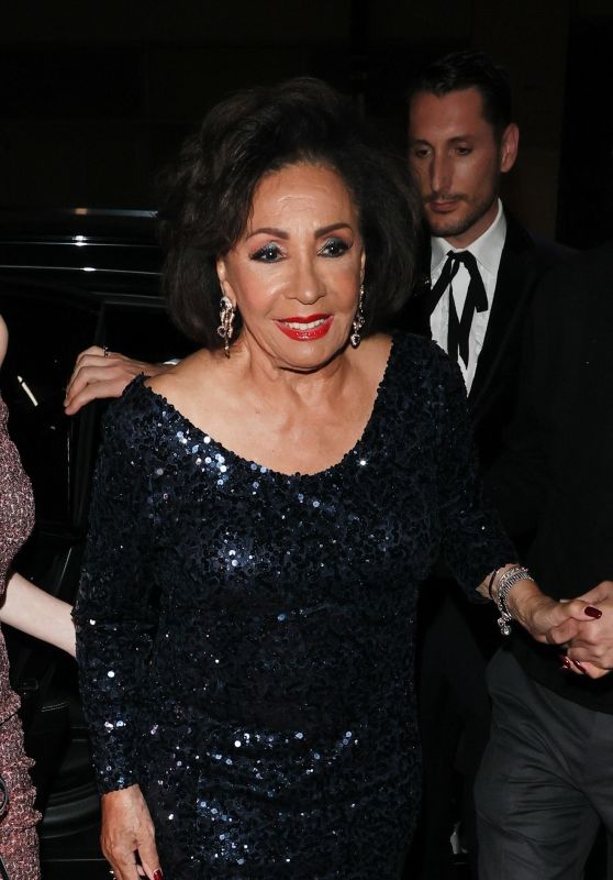 Dame Shirley Bassey Arriving at Attitude Awards in London 10/11/2023