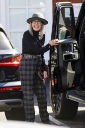 Diane Keaton at the Brentwood Country Mart 10/22/2023 • CelebMafia