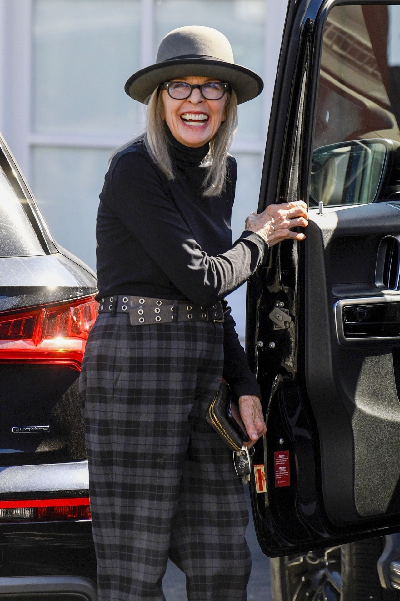 Diane Keaton at Louis Vuitton Store in Beverly Hills 07/28/2022 • CelebMafia