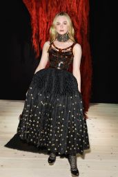 Elle Fanning - Alexander McQueen Show During Paris Fashion Week 09/30/2023