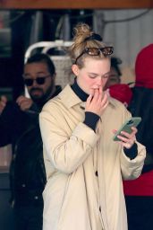 Elle Fanning - Out in New York City 10/23/2023
