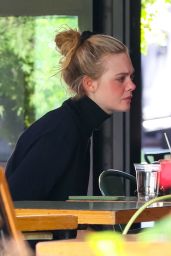Elle Fanning - Out in New York City 10/23/2023