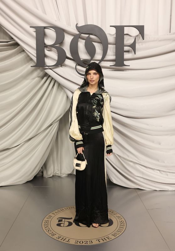 Emily Ratajkowski – The Business of Fashion Celebrates The BoF 500 Class of 2023 in Paris 09/30/2023