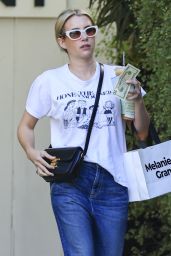 Emma Roberts - Shopping at Melrose Place in Los Angeles 10/14/2023