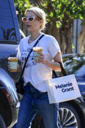 Emma Roberts - Shopping at Melrose Place in Los Angeles 10/14/2023