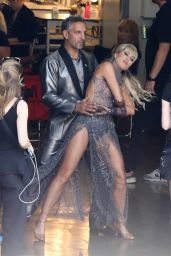 Emma Slater - Warming Up Before DWTS Show in Los Angeles 10/10/2023