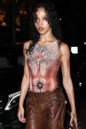 FKA Twigs Night Out Style - Paris 10/02/2023