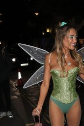 Georgia Harrison Dressed as a Fairy at her Halloween Party in London 10/25/2023