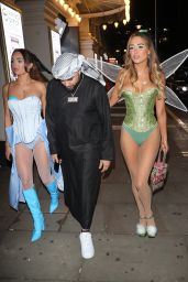 Georgia Harrison Dressed as a Fairy at her Halloween Party in London 10/25/2023