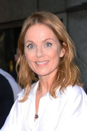 Geri Halliwell - Exits the View Talk Show in NYC 10/03/2023