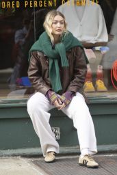 Gigi Hadid - Photo Shoot in New York 10/18/2023